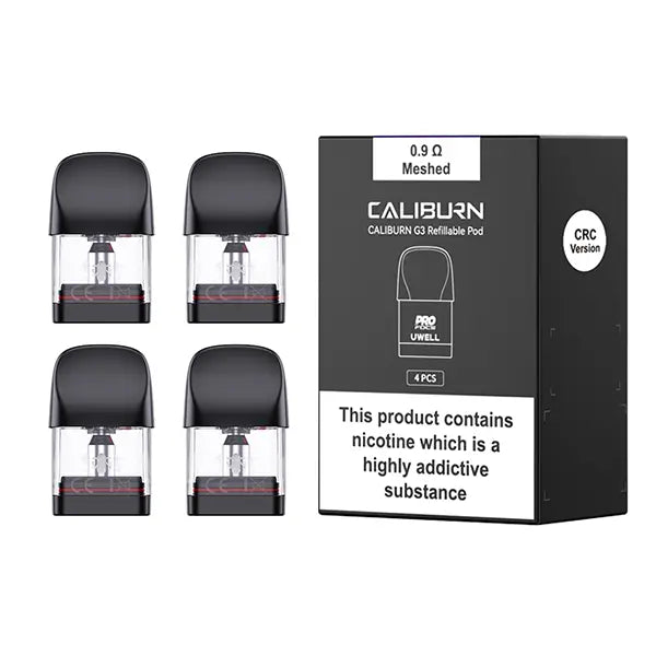 Uwell Caliburn G3/Gk3/G4 Pack Of 4 Replacement pods | Vapeshoindia My Store