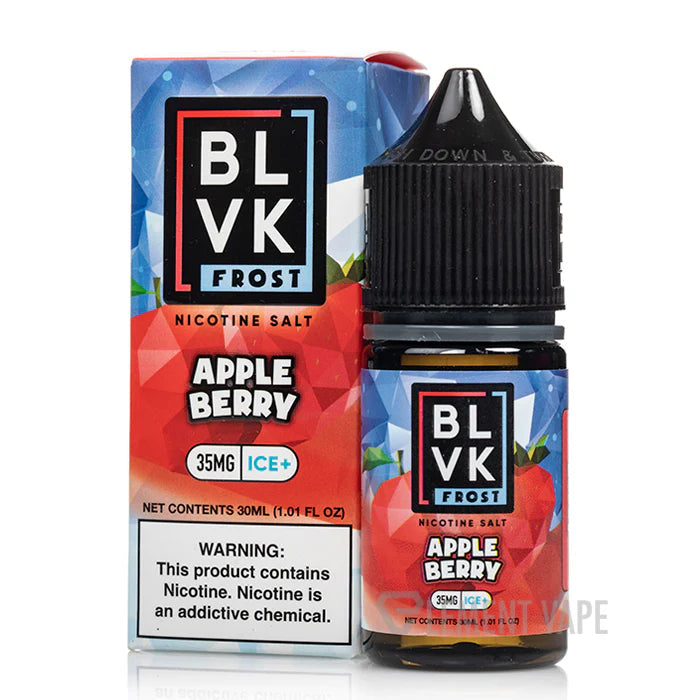 Apple Berry Ice - BLVK Frost Salts | 30ML Vape Juice | 35MG | Vapeshopindia My Store