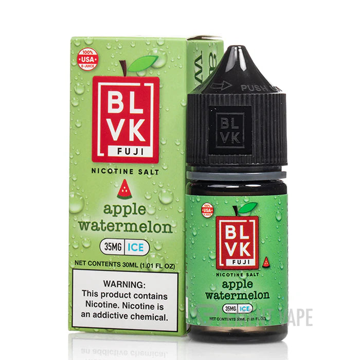 Apple Watermelon Ice - BLVK Fuji Salts | 30ML Vape Juice | 35MG | Vapeshopindia My Store