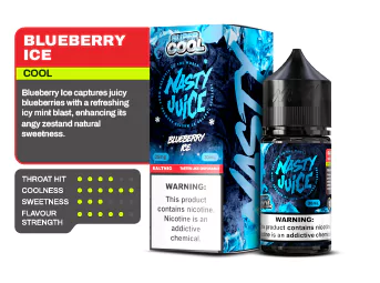Blue Berry Ice - Nasty Super Cool | 30ML Nic Salt| 30MG,50MG | Vapeshopindia My Store