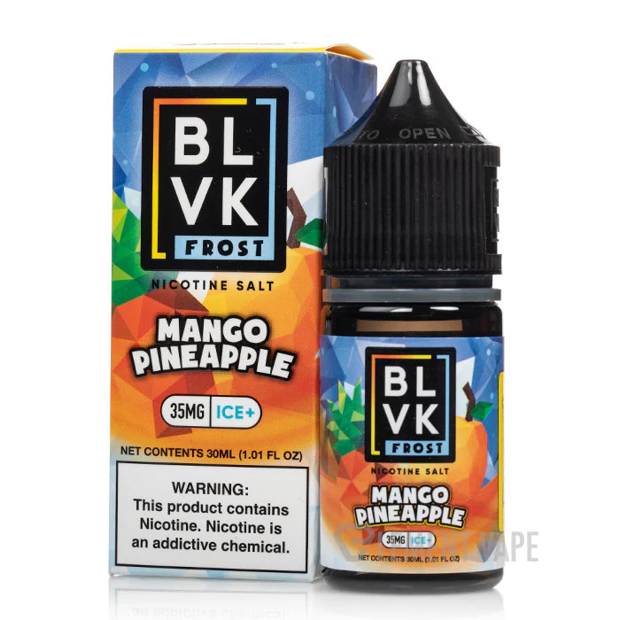 Mango Pineapple Ice - BLVK Frost Salts | 30ML Vape Juice | 35MG | Vapeshopindia My Store