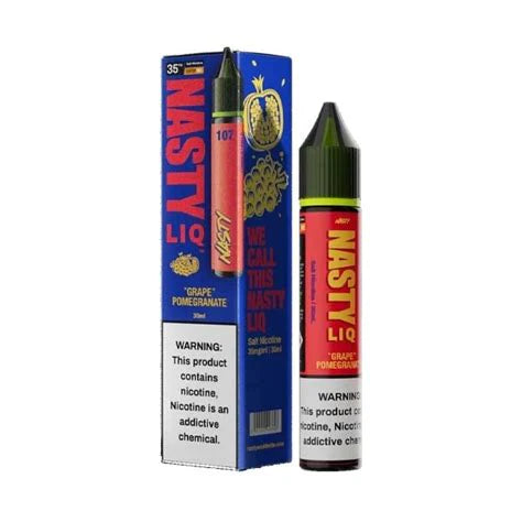 Grape Pomegranate - Nasty LIQ | 30ML Vape Juice | 35MG, 50MG | VapeShopIndia My Store