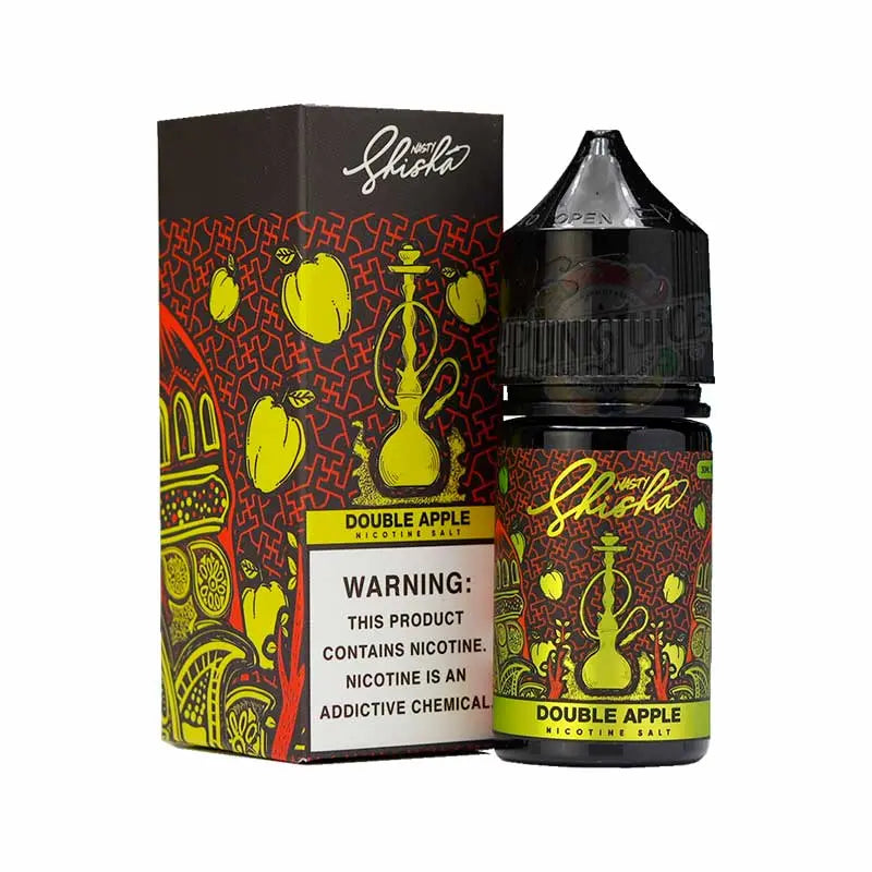 Double Apple - Nasty Shisha Salt | 30ML Vape Juice | 35MG,50MG My Store