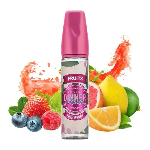 Pink Berry - Dinner Lady | 60ML Vape Juice | 3MG, 6MG  My Store