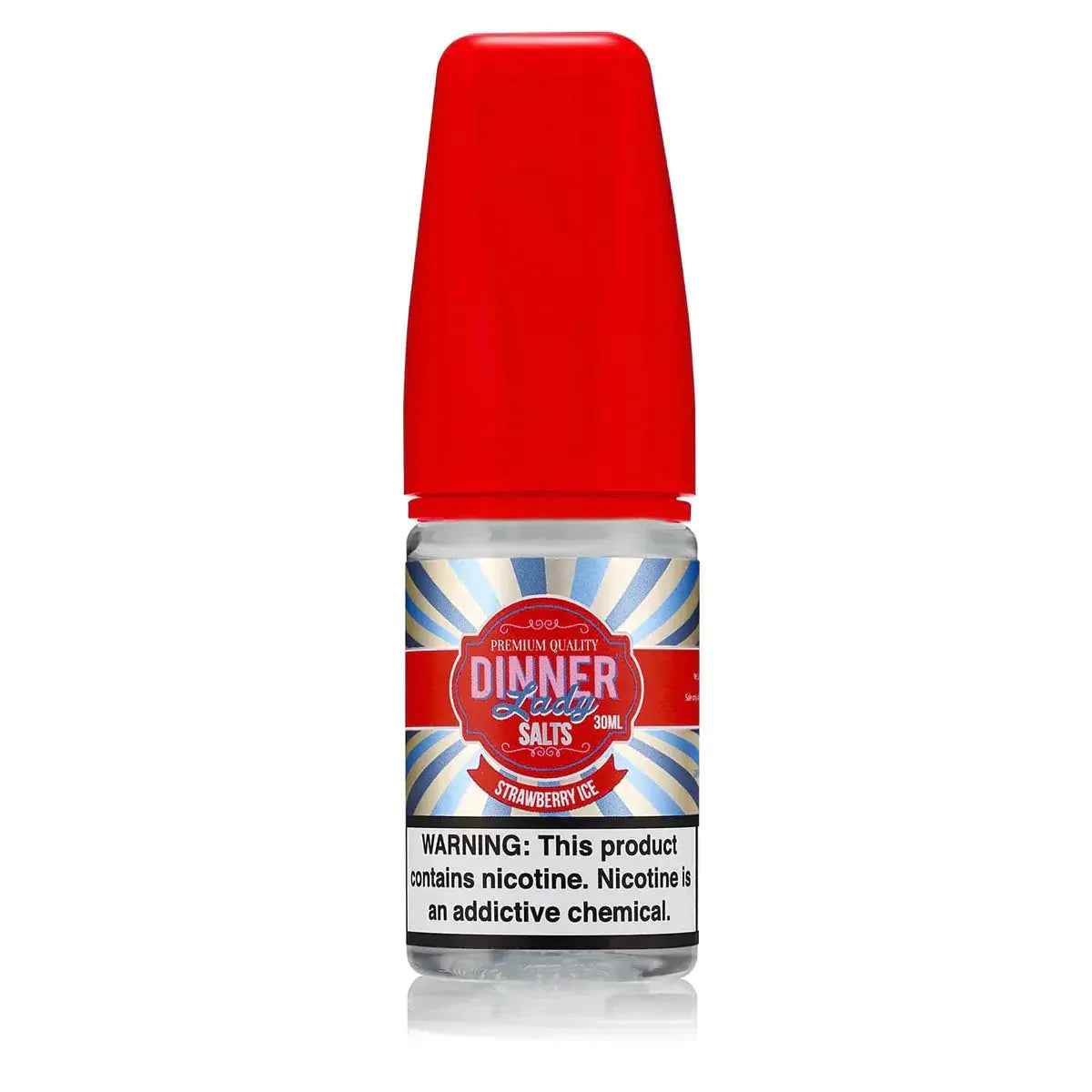 Strawberry Ice - Dinner lady Salts | 30ML Vape Juice | 50MG My Store