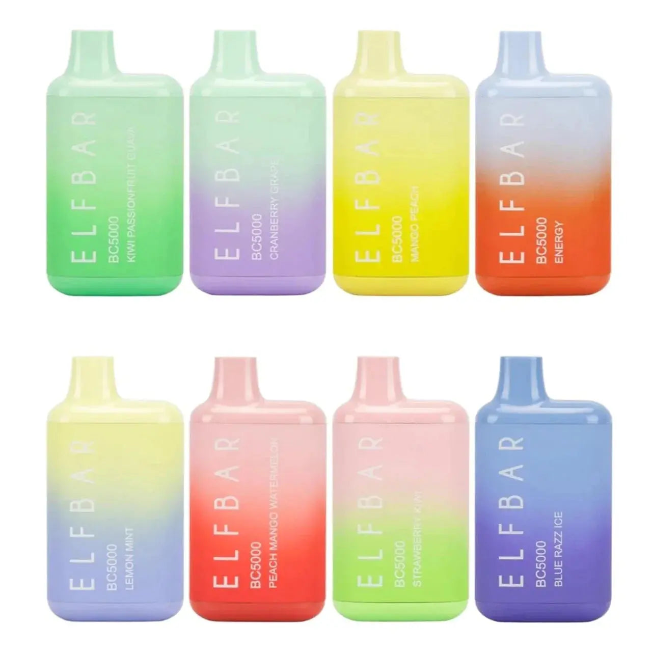 Elf Bar BC5000 Rechargeable Disposable 5000 Puffs India My Store