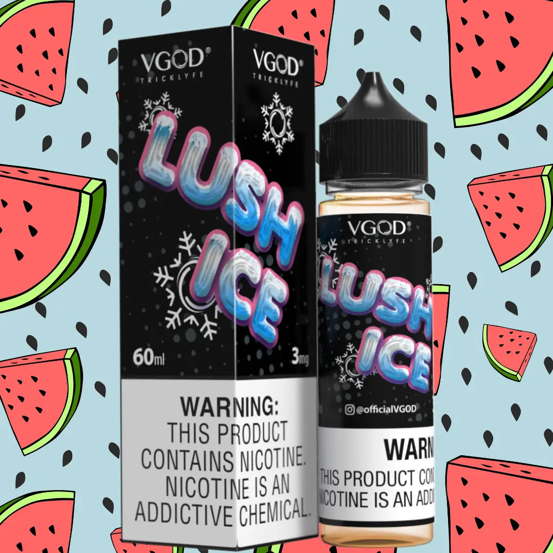 Lush Ice Watermelon - VGod | 60ML Vape Juice | 3MG,6MG,12MG My Store