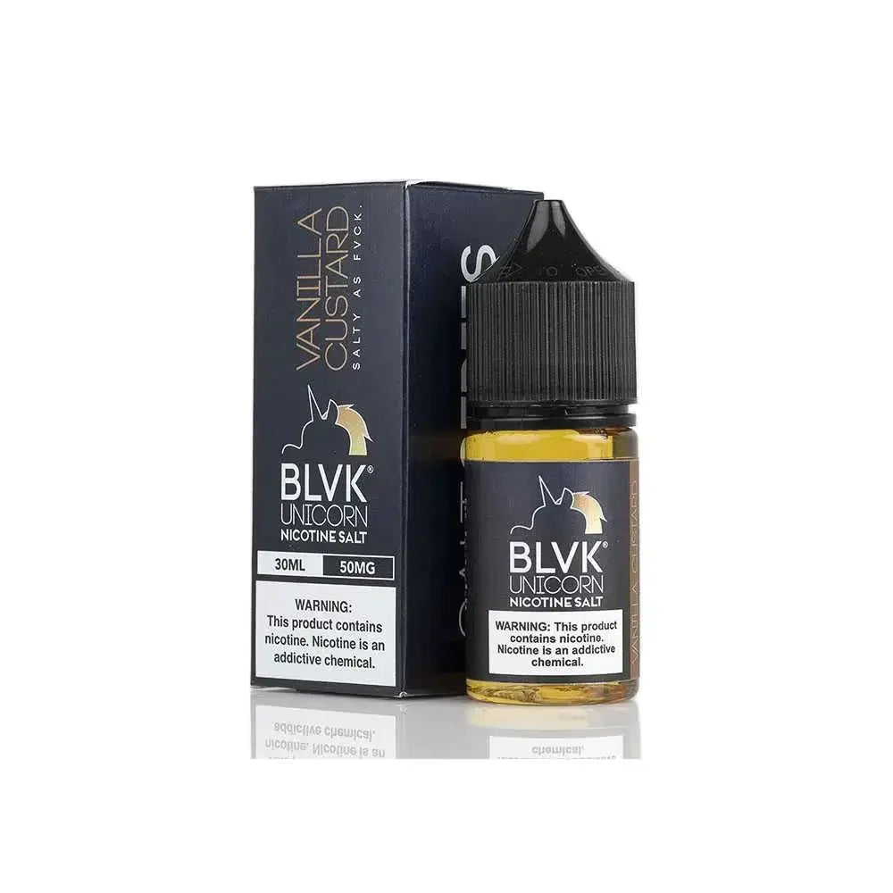 Vanilla Custard - BLVK Salt | 30ML Vape Juice | 35MG My Store