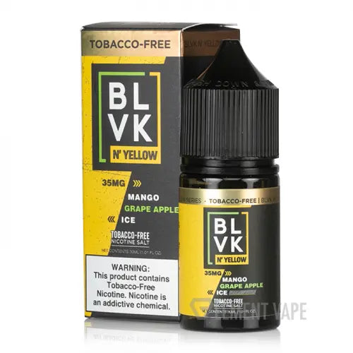 Mango Grape Apple Ice - BLVK N' Yellow Salts | 30ML Vape Juice | 50MG My Store