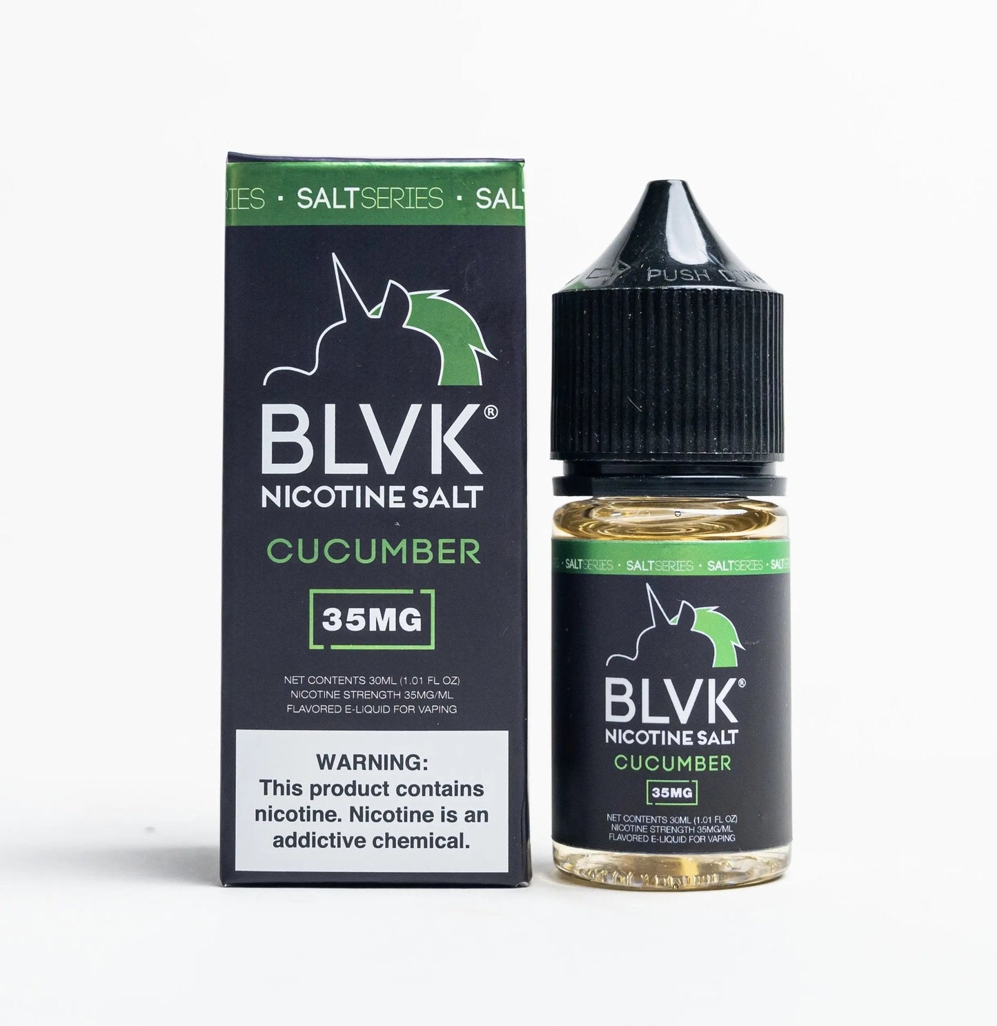 Cucumber - BLVK Unicorn Salt | 30ML Vape Juice | 35MG,50MG My Store