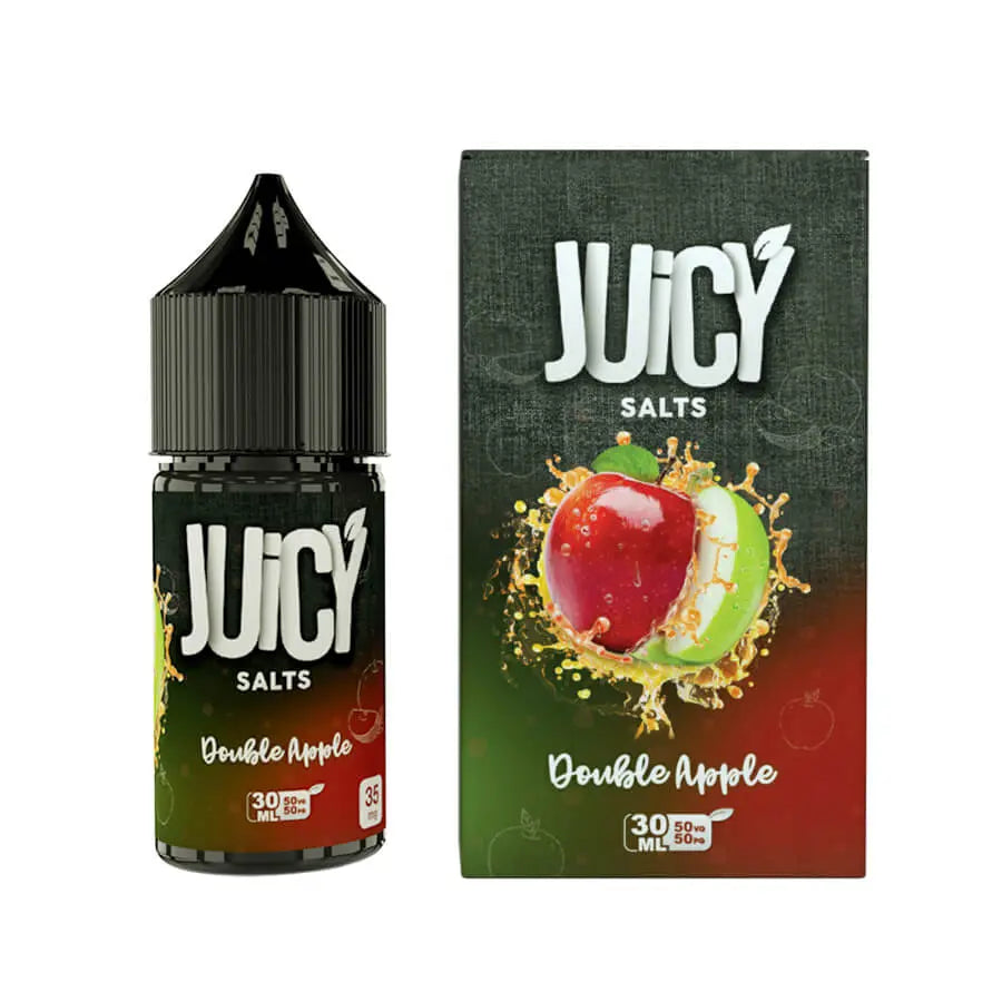 Double Apple - Juicy Salts | 30ML Vape Juice | 35MG,50MG My Store
