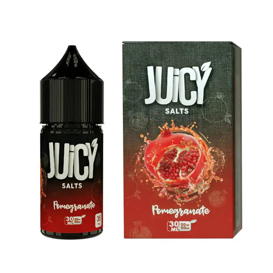 Pomegranate - Juicy Salts | 30ML Vape Juice | 35MG,50MG My Store