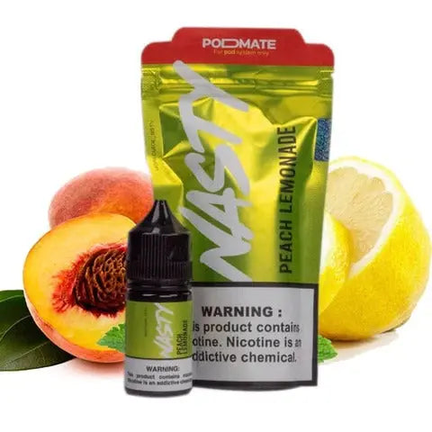Peach Lemonade - Nasty Podmate Salt | 30ML Vape Juice | 35MG,50MG My Store