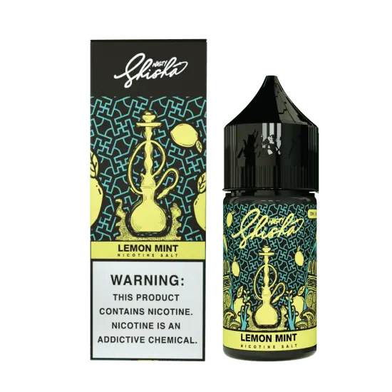 Lemon Mint - Nasty Shisha Salt | 30Ml Vape Juice | 35MG,50MG My Store