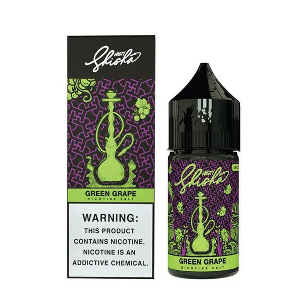 Green Grape - Nasty Shisha Salt | 30ML Vape Juice | 35MG,50MG My Store