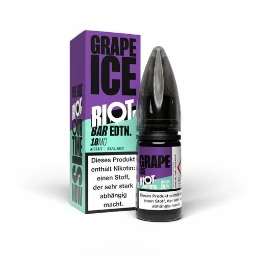 Grape Ice - Riot | 30ML Vape Juice | 20MG,48MG My Store