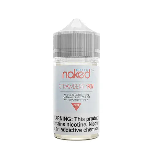 Strawberry Pom - Naked 100 Menthol | 60Ml Vape Juice | 3MG,6MG,12MG My Store