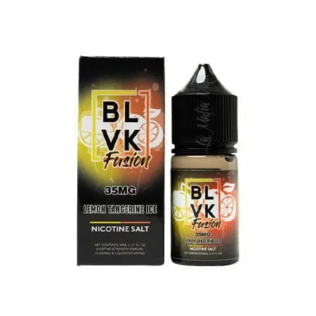 Lemon Tangerine Ice - BLVK Fusion Salts | 30ML Vape Juice | 35MG,50MG My Store