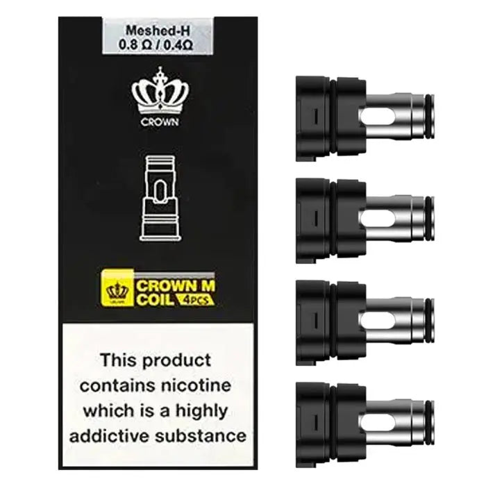 Crown M Uwell Uwell Crown M Replacement Coils India (Pack of 4) Starter Kits Uwell Crown Crown M Uwell Uwell Crown M Replacement Coils India (Pack of 4) Starter Kits Uwell Crown