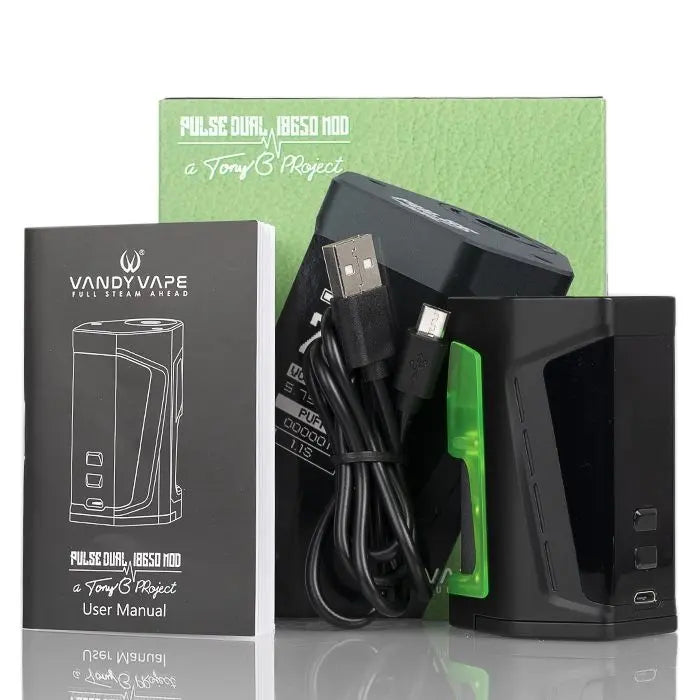 Vandy Vape PULSE DUAL 220W Squonk Box Mod India My Store