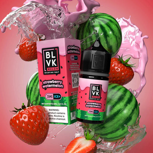 Strawberry watermelon Ice-BLVK | Melon Series | 30Ml Vape Juice | 35Mg,50Mg | Vapeshopindia  My Store