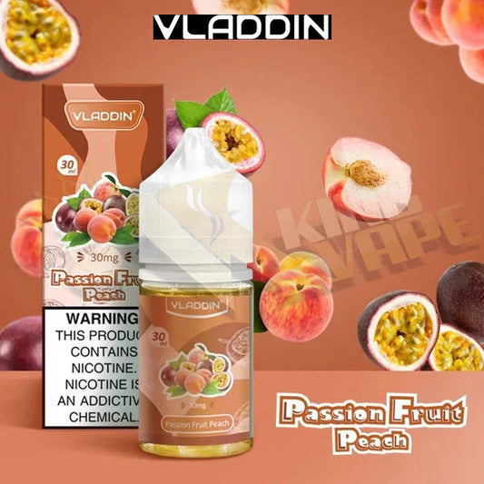 Passion Fruit Peach - Vladdin Nic Salt | 30ML Vape Juice | Vapeshopindia  My Store