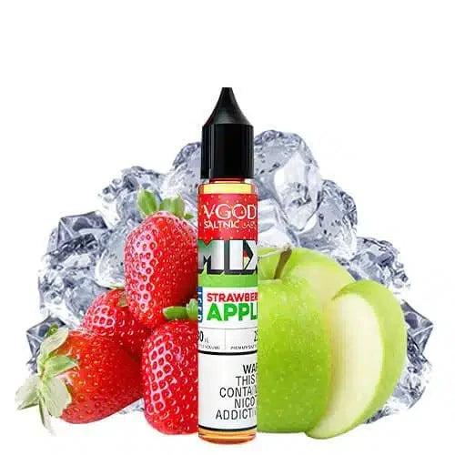 Strawberry Apple-Vgod SaltNic | 30Ml Vape Juice | 25MG,50MG | Vapeshopindia  My Store