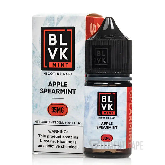 Apple Spearmint-BLVK | Mint Series | 30Ml Vape Juice | 35MG,50MG | Vapeshopindia  My Store