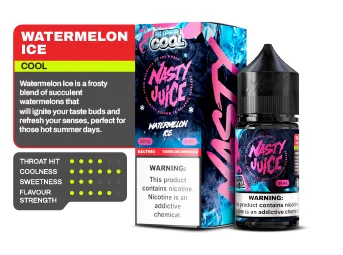 Watermelon Ice- Nasty Super Cool | 30ML Nic Salt| 35MG,50MG | Vapeshopindia  My Store
