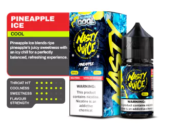Pineapple ice - Nasty Super Cool | 30ML Nic Salt| 35MG,50MG | Vapeshopindia  My Store
