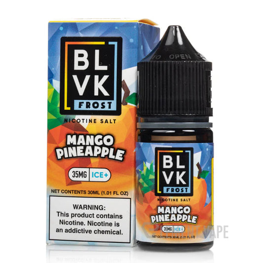 Mango Pineapple Ice - BLVK Frost Salts | 30ML Vape Juice | 35MG | Vapeshopindia  My Store