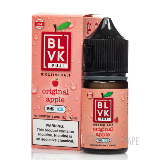 Orignal Apple - Blvk Fuji Salt | 30ML juice | 35MG | Vapeshopindia  My Store