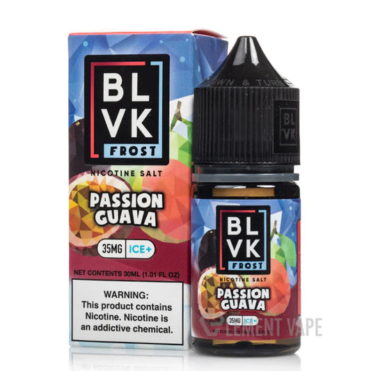 Passion Guava Ice - BLVK Frost Salts | 30ML Vape Juice | 35MG | Vapeshopindia  My Store