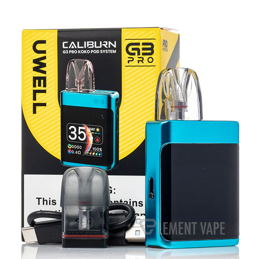 UWELL Caliburn G3 Pro KOKO 35W Pod System Kit India | Vapeshopeindia  My Store