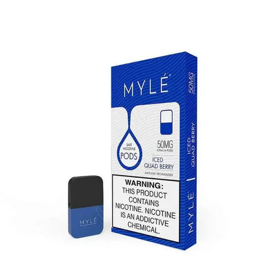 Iced Quad Berry - MYLÉ Pods | 4 Pack | 2nd Generation Compatible  My Store