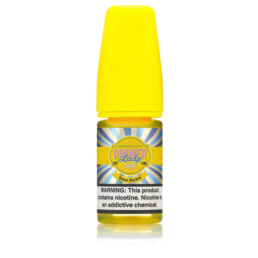 Lemon Sherbets Ice - Dinner Lady Salts | 30ML Vape Juice | 30MG,50MG  My Store