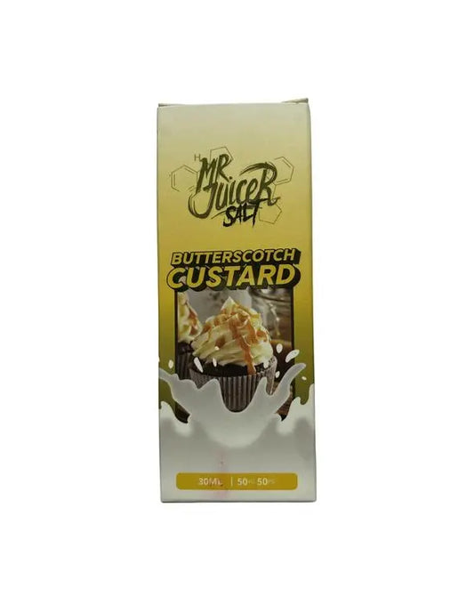 Butterscotch Custard - Mr. Juicer | 30ML Vape Juice | 50MG  My Store