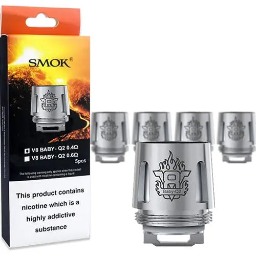 Smok TFV8 Baby Replacement Coils (Pack of 5)  My Store