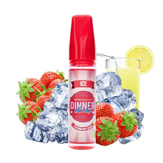 Strawberry Bikini Ice - Dinner Lady | 60ML Vape Juice | 3MG,6MG  My Store