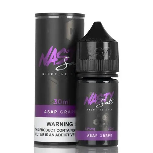 ASAP Grape - Nasty Salt | 30Ml Vape Juice | 35MG,50MG  My Store