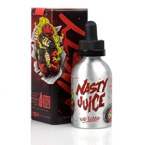 Bad Blood - Nasty Juice | 60ML Vape Juice | Aroma Concentrate | 3MG, 6MG  My Store