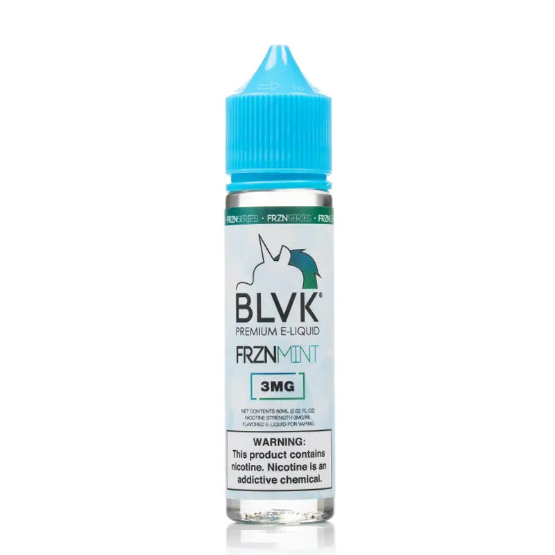 FRZN Mint - BLVK Unicorn | 60ML Vape Juice | 3MG  My Store