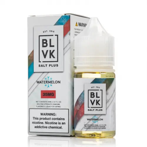 Ice Watermelon - BLVK Salt | 30ML Vape Juice | 35MG  My Store