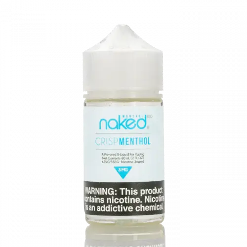 Crisp Menthol - Naked 100 Menthol | 60ML Vape Juice | 6MG,12MG  My Store