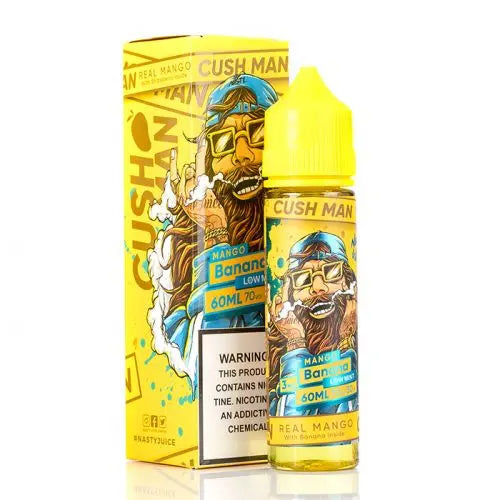 Mango Banana - Nasty Juice Cush Man Series | 60ML Vape Juice | 3MG,6MG  My Store