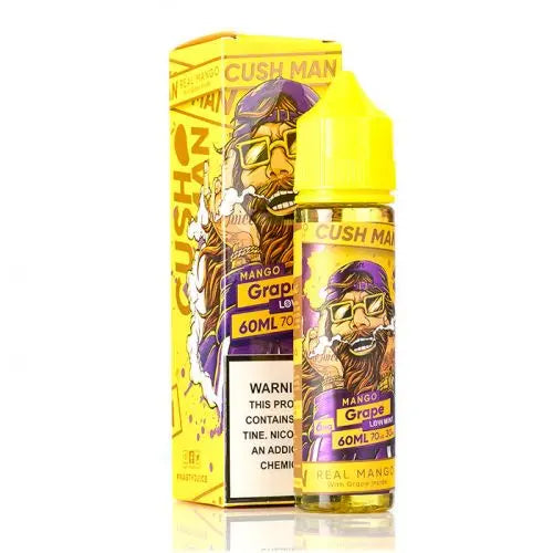 Mango Grape - Nasty Juice Cush Man Series | 60ML Vape Juice | 3MG,6MG  My Store