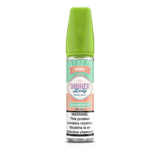 Peach Mint Iced Tea - Dinner Lady | 60ML Vape Juice | 3MG,6MG  My Store