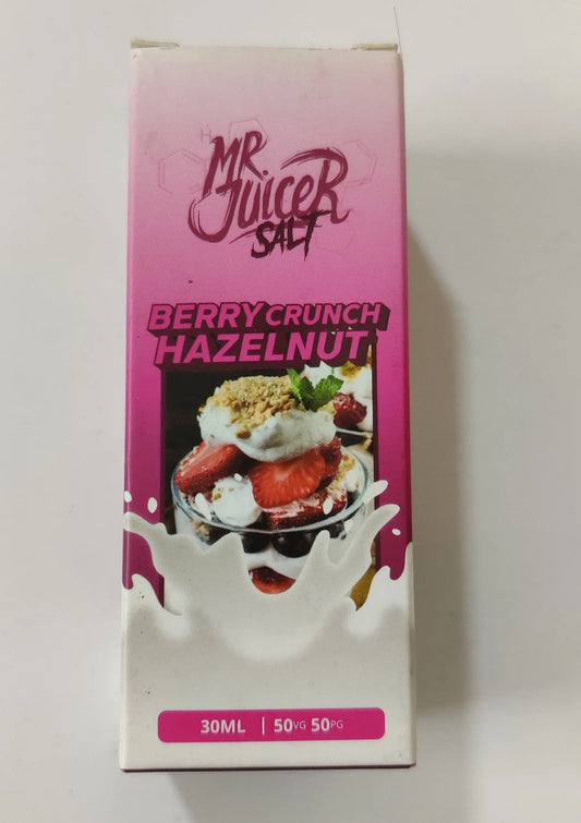 Berry Crunch Hazelnut - Mr. Juicer | 30ML Vape Juice | 50MG  My Store