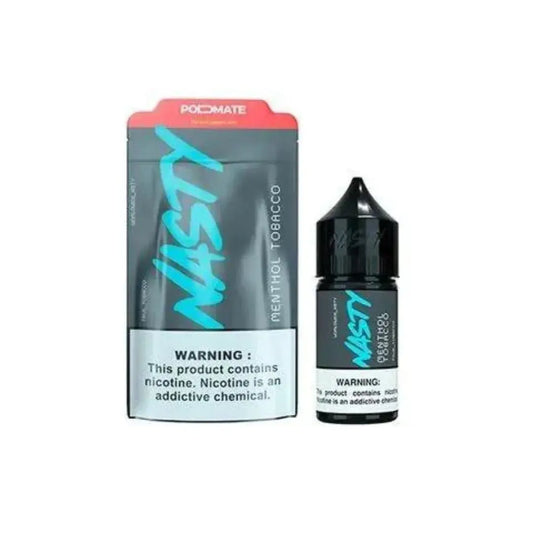 Menthol Tobacco - Nasty Podmate Salt | 30ML Vape Juice | 35MG,50MG  My Store