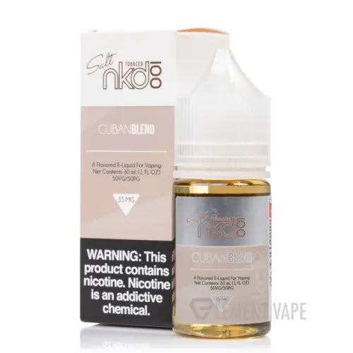 Cuban Blend - Naked 100 Salt | 30ML Vape Juice | 35MG,50MG  My Store